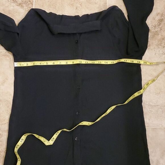 SunCovers black button front swim cover - Picture 7 of 8